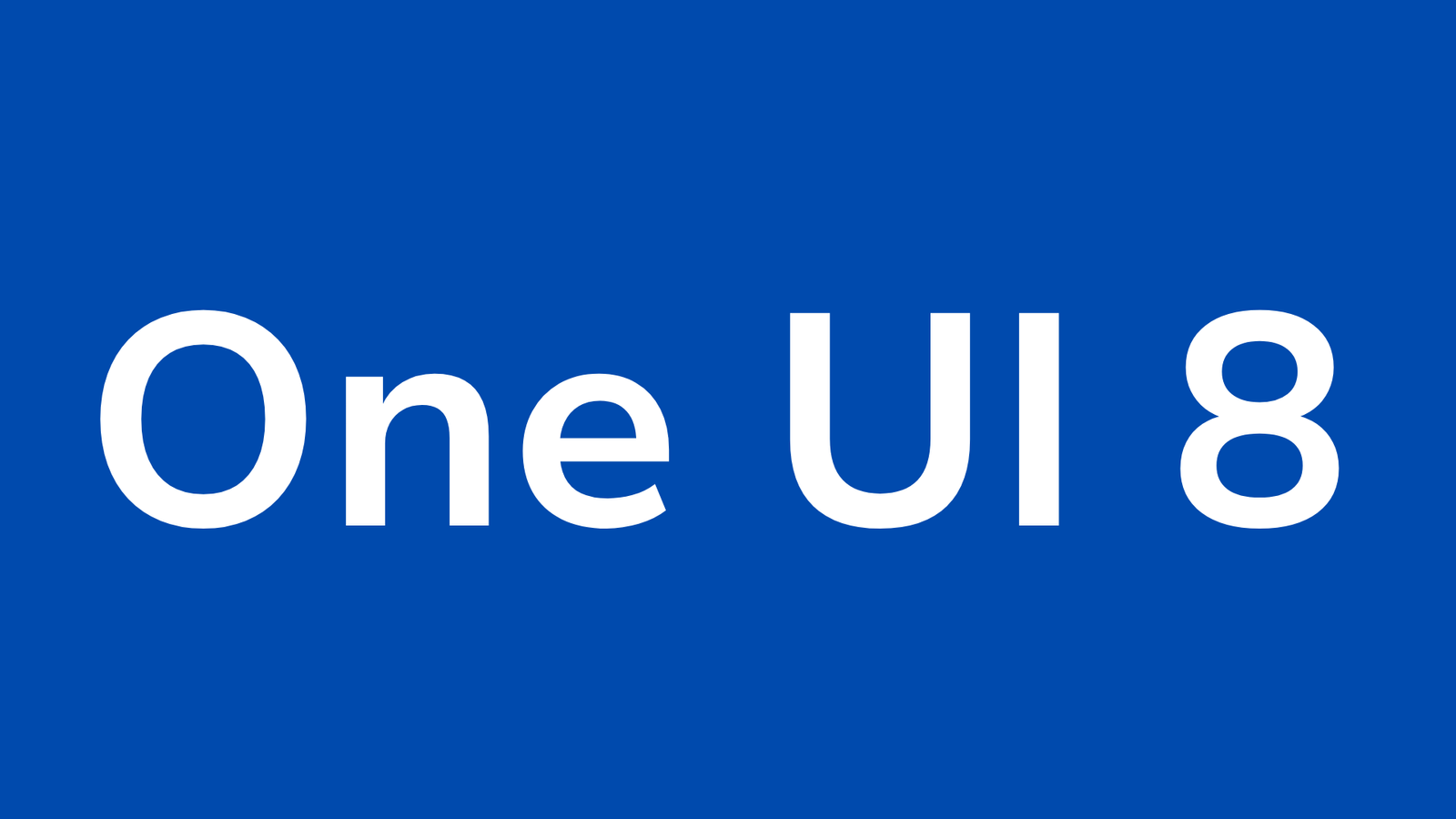 One UI 8