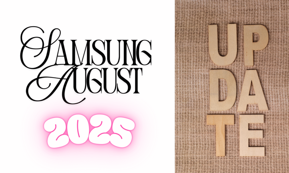Samsung August 2025 Security Update