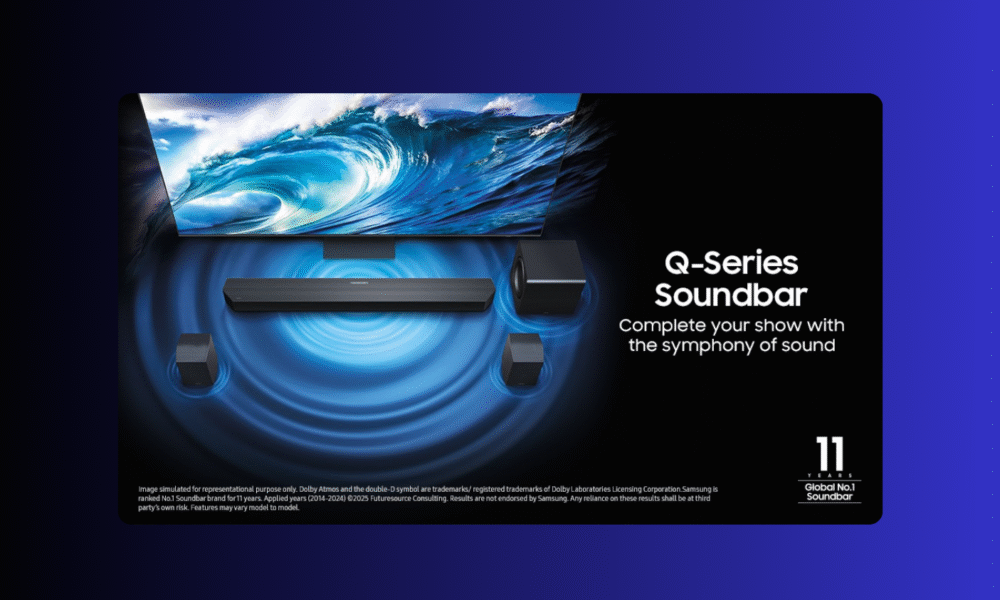 Samsung Launches 2025 Soundbar Series