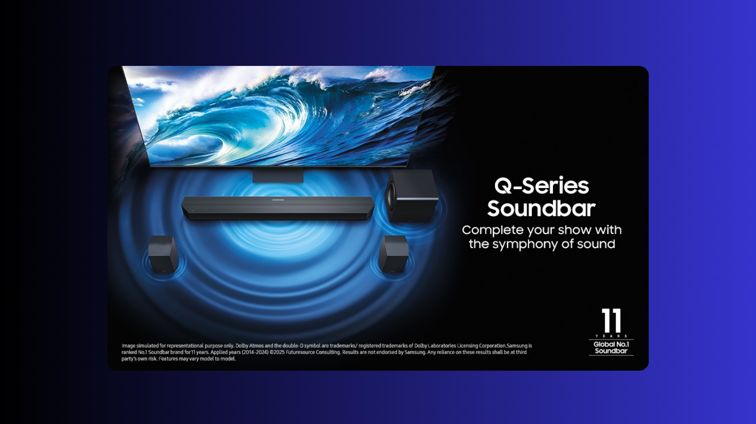 Samsung Launches 2025 Soundbar Series