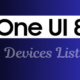 One UI 8 Devices List